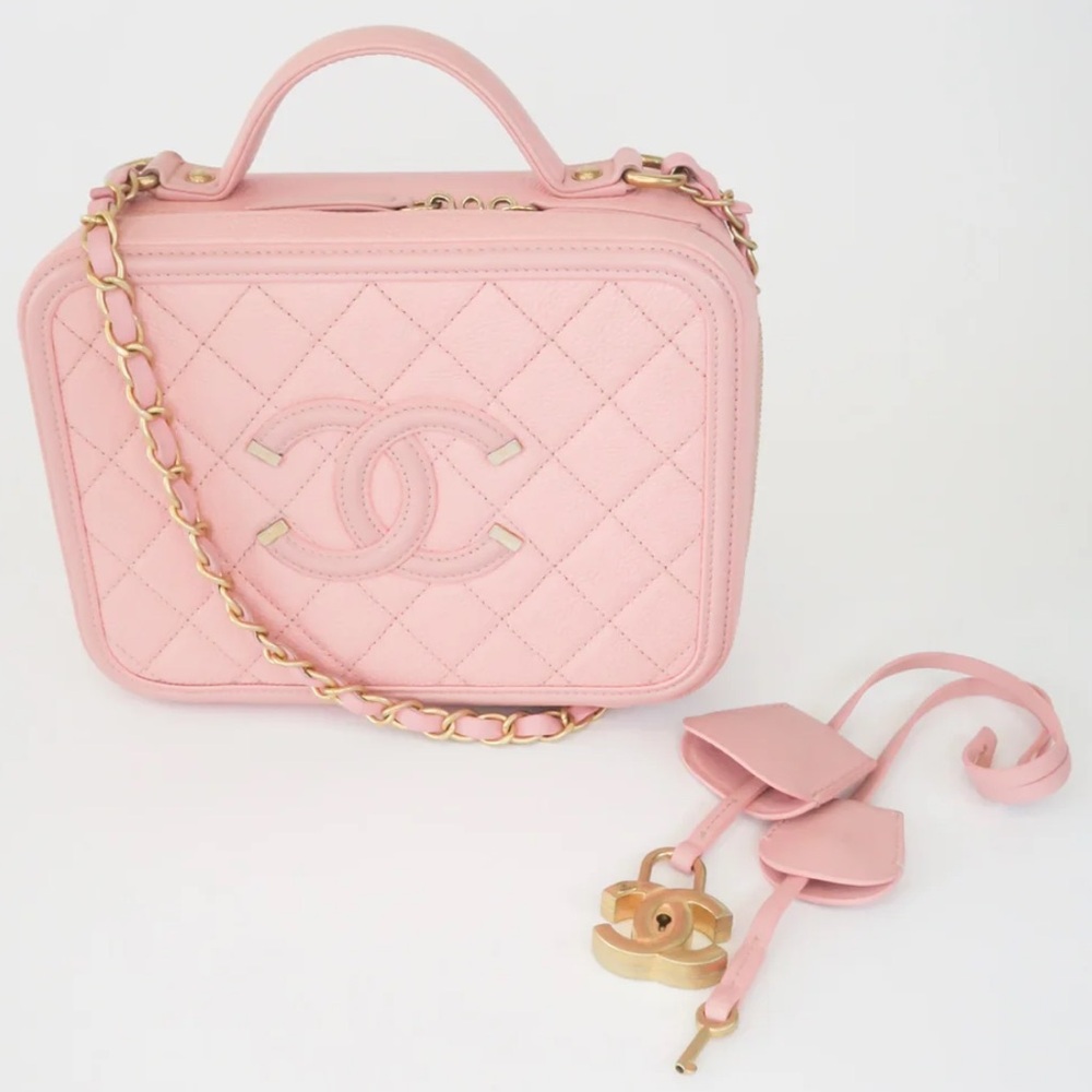 Chanel Medium Filigree Vanity Case